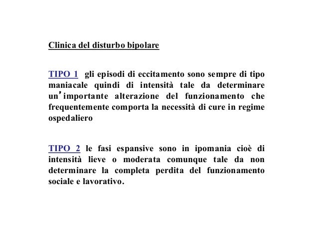 cura del disturbo bipolare cura del disturbo bipolare